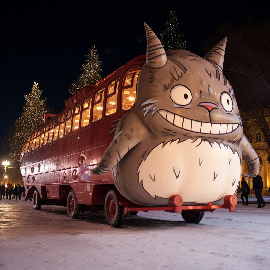 Москва как у Хаяо Миядзаки