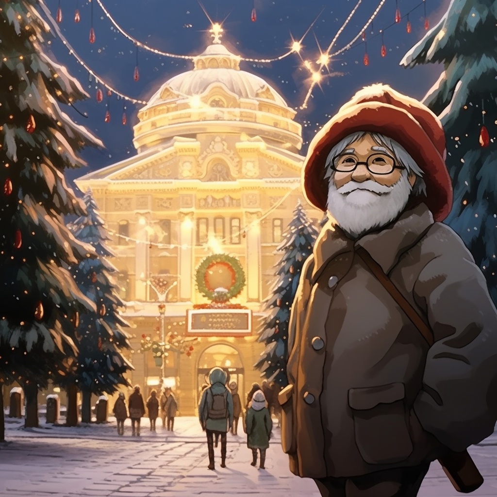 Москва как у Хаяо Миядзаки
