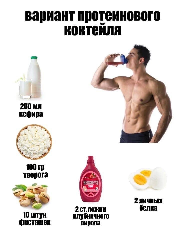 Для набора мышечной массы
